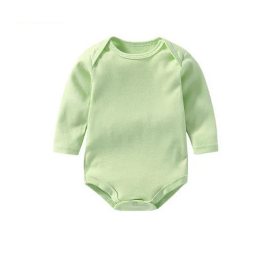 100% cotton Baby Bodysuit With long Sleevs And Turtle Neck - Image 8