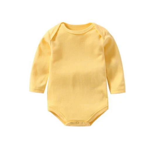 100% cotton Baby Bodysuit With long Sleevs And Turtle Neck - Image 9