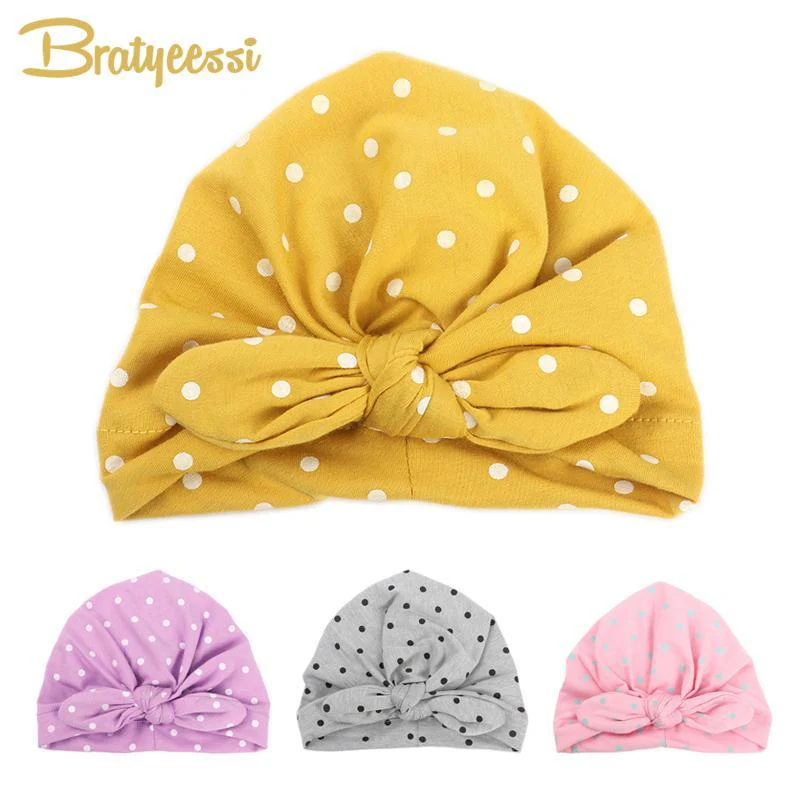 Baby Girls Polka Dot Headband - Image 2