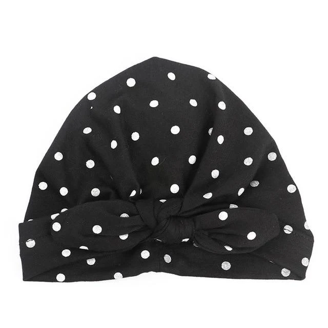 Baby Girls Polka Dot Headband - Image 4