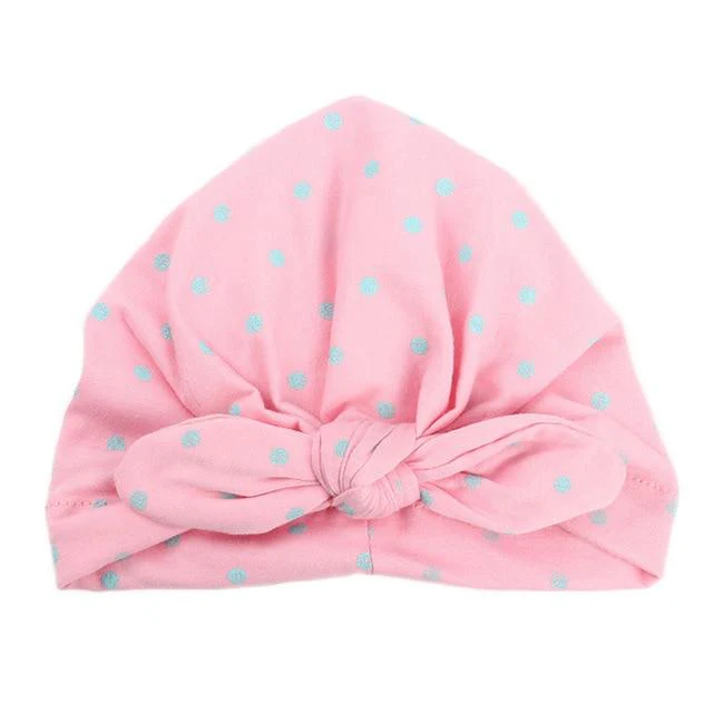 Baby Girls Polka Dot Headband - Image 5