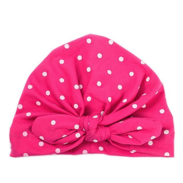 Baby Girls Polka Dot Headband - Image 8