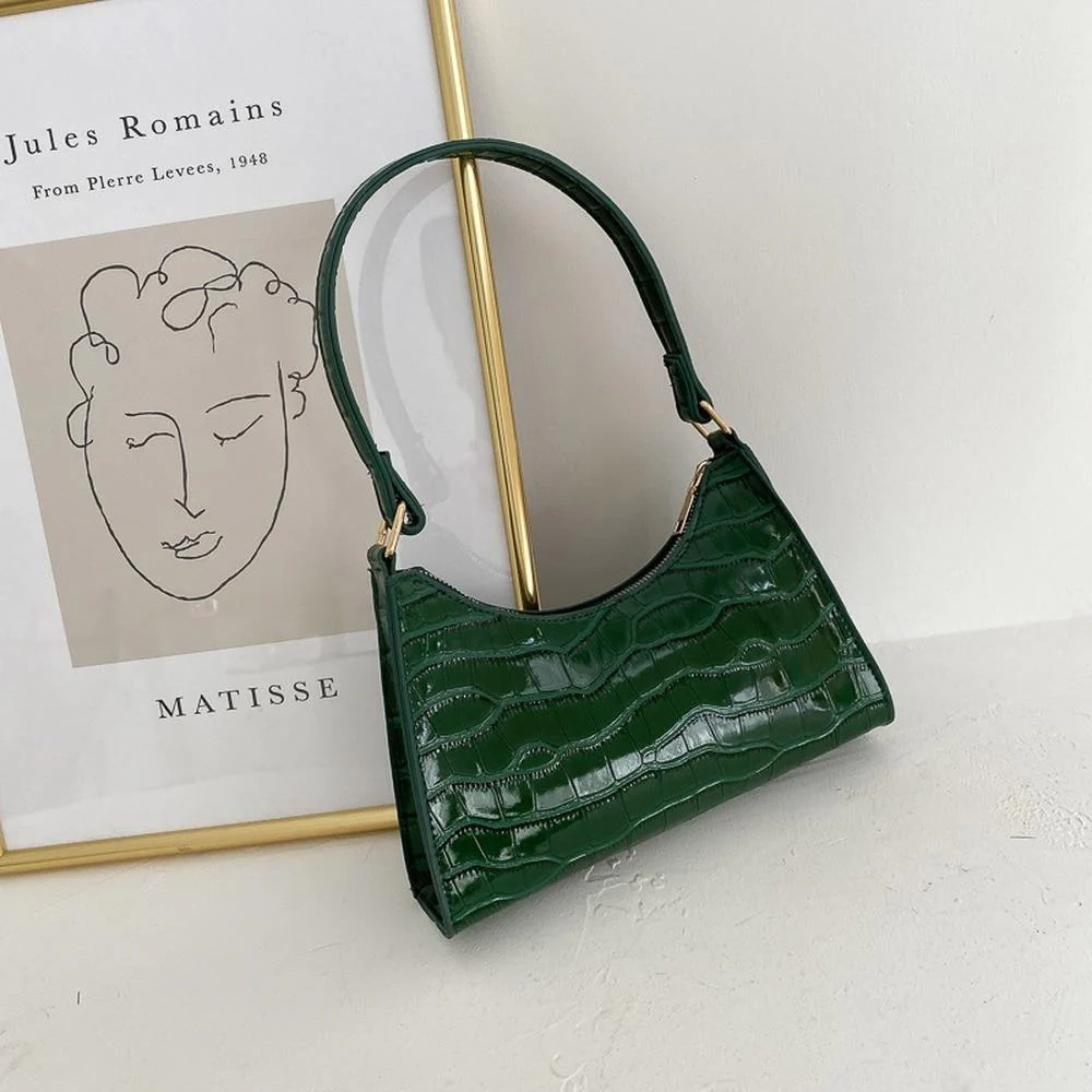 Retro Classic Underarm Handbag - Image 2