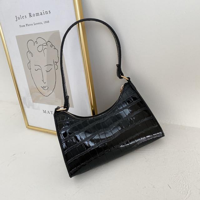 Retro Classic Underarm Handbag - Image 3