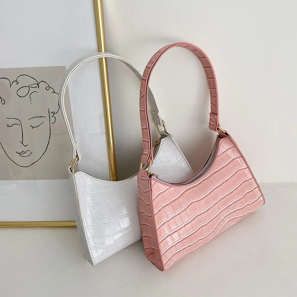 Retro Classic Underarm Handbag - Image 5