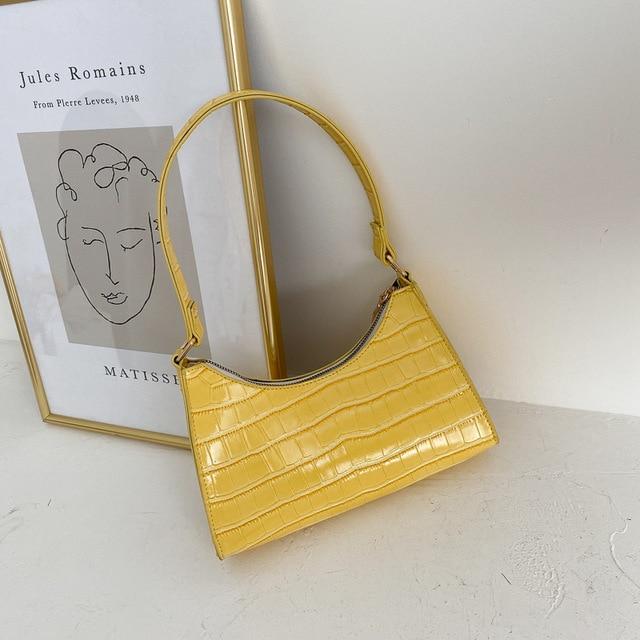 Retro Classic Underarm Handbag - Image 6