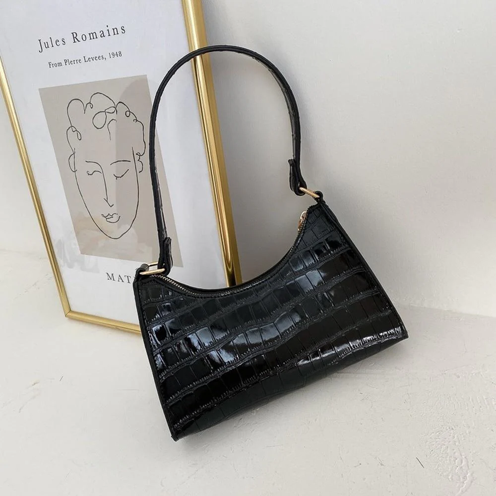 Retro Classic Underarm Handbag - Image 7