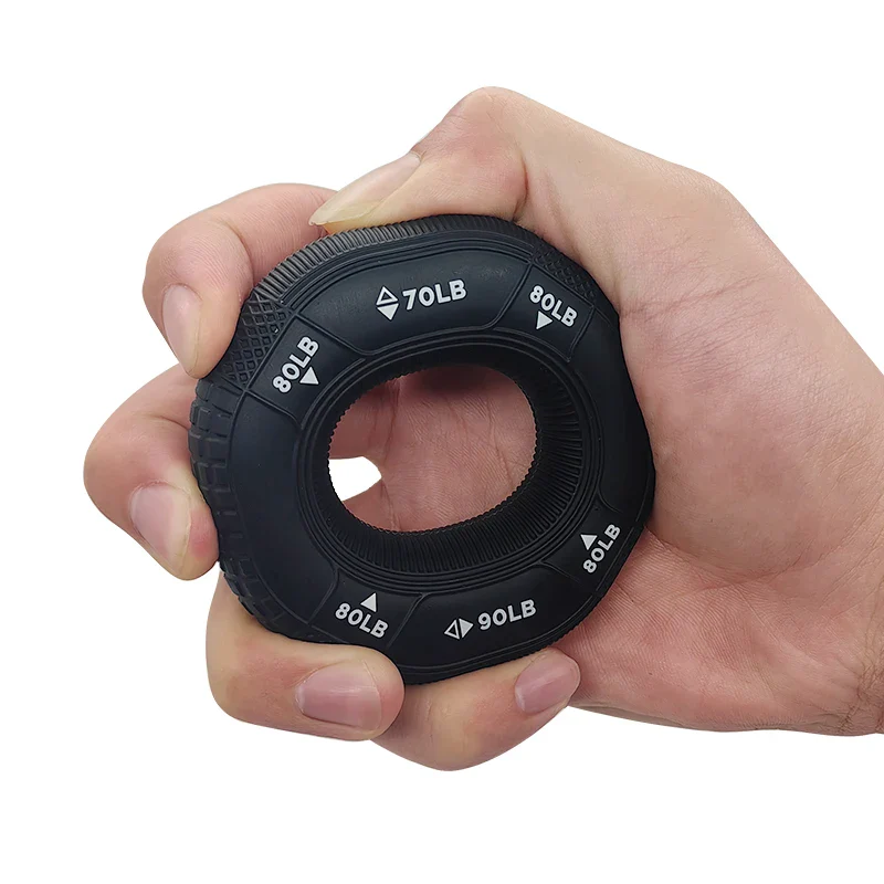 Senior-Friendly Therapy & Pain Relief 5 in 1 Adjustable 20-90LB Exercise Hand Gripper - Image 3