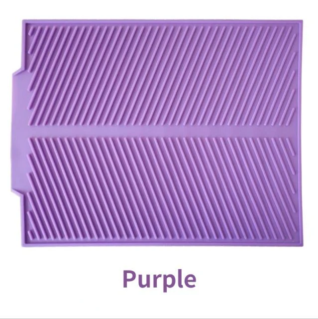 Silicone Dish Drying & Draining Heat Resistant Mat - Image 14