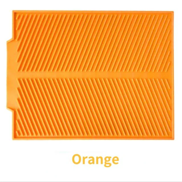 Silicone Dish Drying & Draining Heat Resistant Mat - Image 3