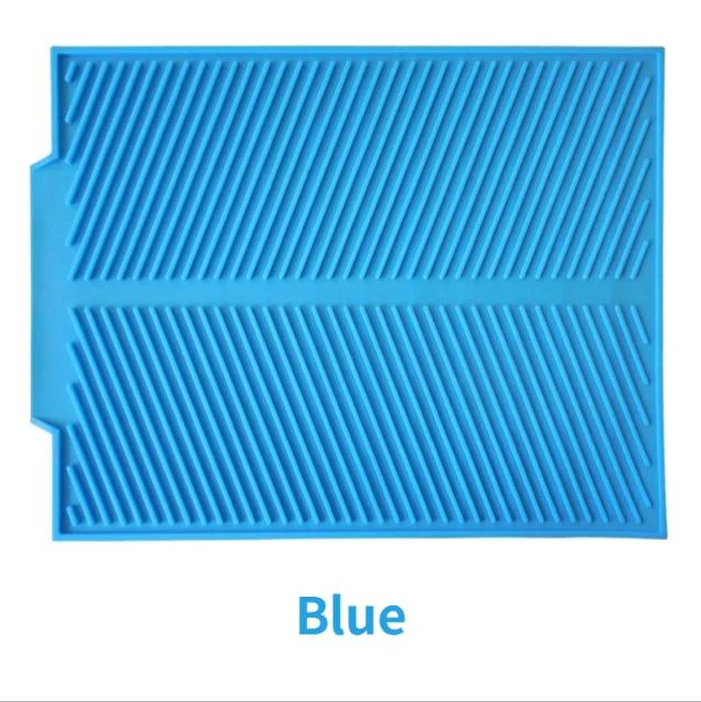 Silicone Dish Drying & Draining Heat Resistant Mat - Image 4