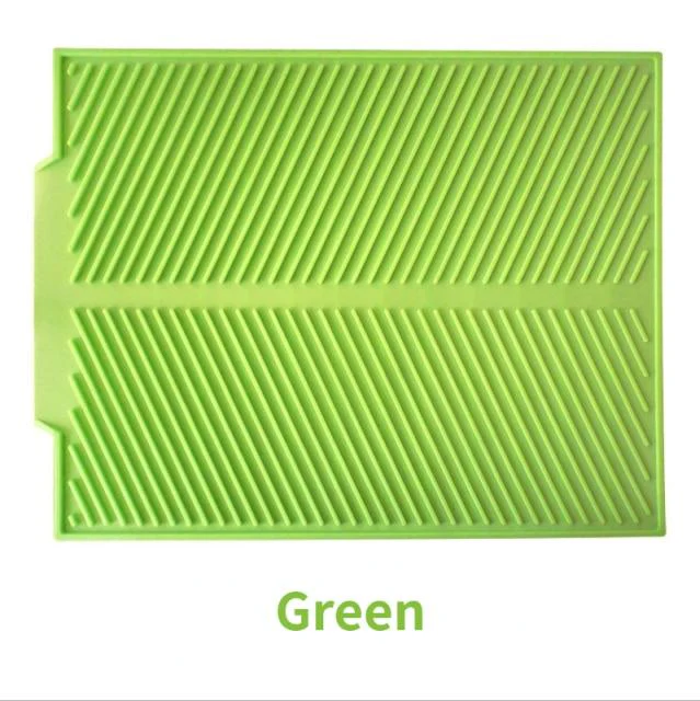 Silicone Dish Drying & Draining Heat Resistant Mat - Image 6