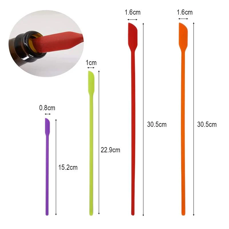 Silicone Scraper Lengthened Spatula Set - Image 9