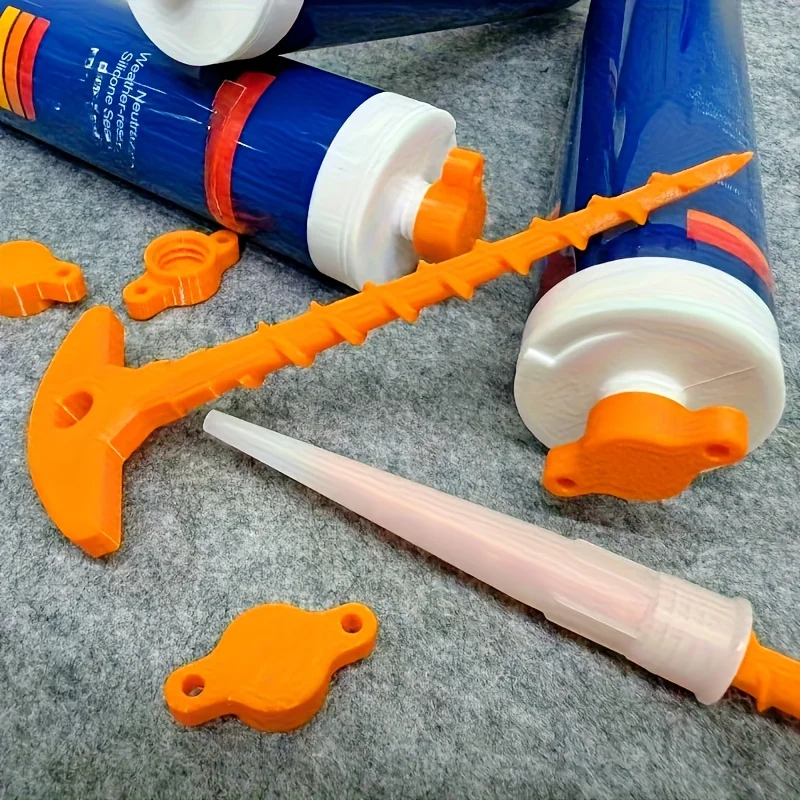 FreshFlow DIY Caulk Nozzle Cleaner & Cap (2sets) - Image 3