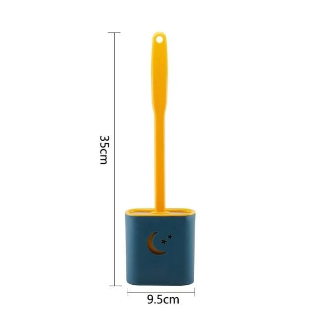 Wall Hanging Smart Silicone Toilet Brush - Image 11