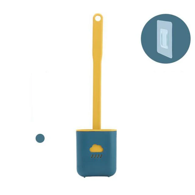 Wall Hanging Smart Silicone Toilet Brush - Image 4