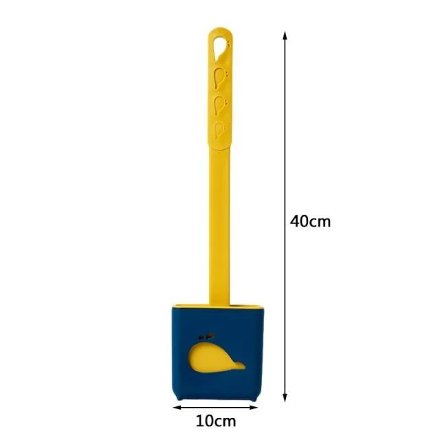 Wall Hanging Smart Silicone Toilet Brush - Image 7