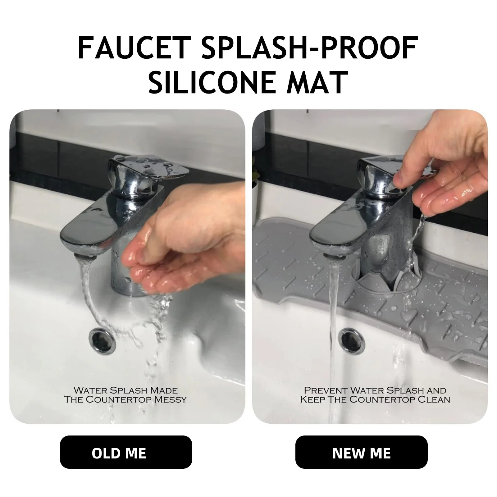 Silicone Sink Splash Guard Drain - Image 10