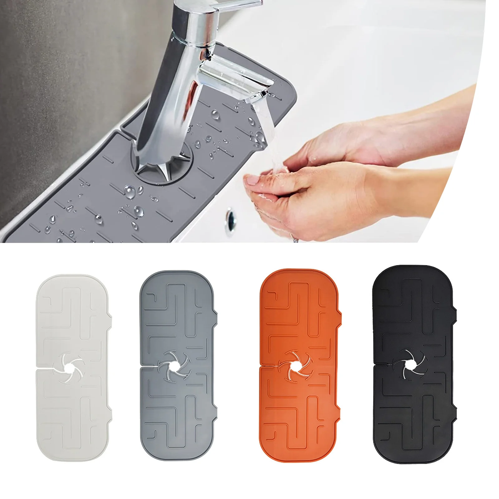 Silicone Sink Splash Guard Drain - Image 2