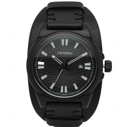 Luxury Leather Military Watch - Image 6