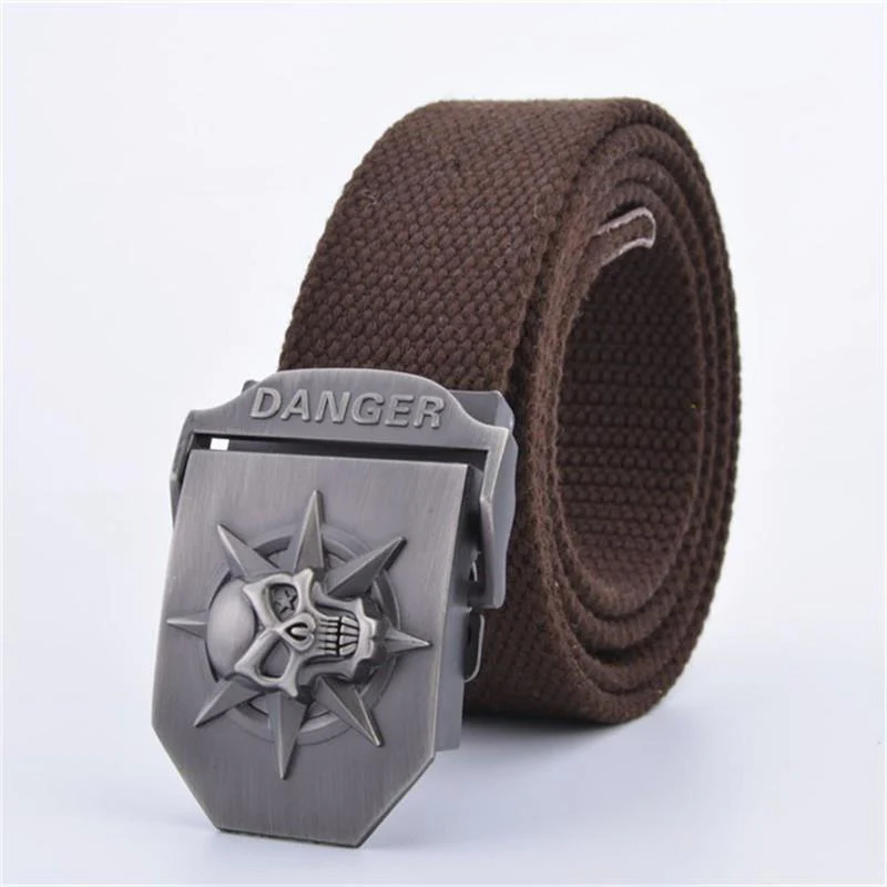 Skull Tactical Buckle Belt - Image 11