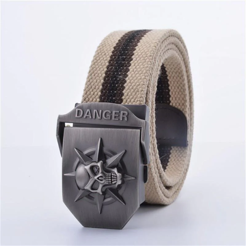 Skull Tactical Buckle Belt - Image 7