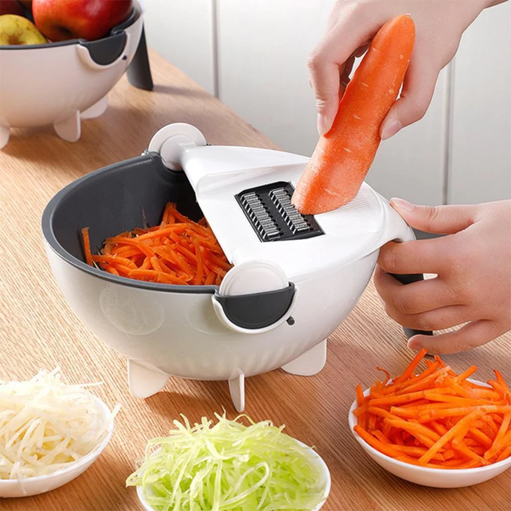 Slice N' Drain 2-In-1 Cutting And Washing Bowl - Image 5