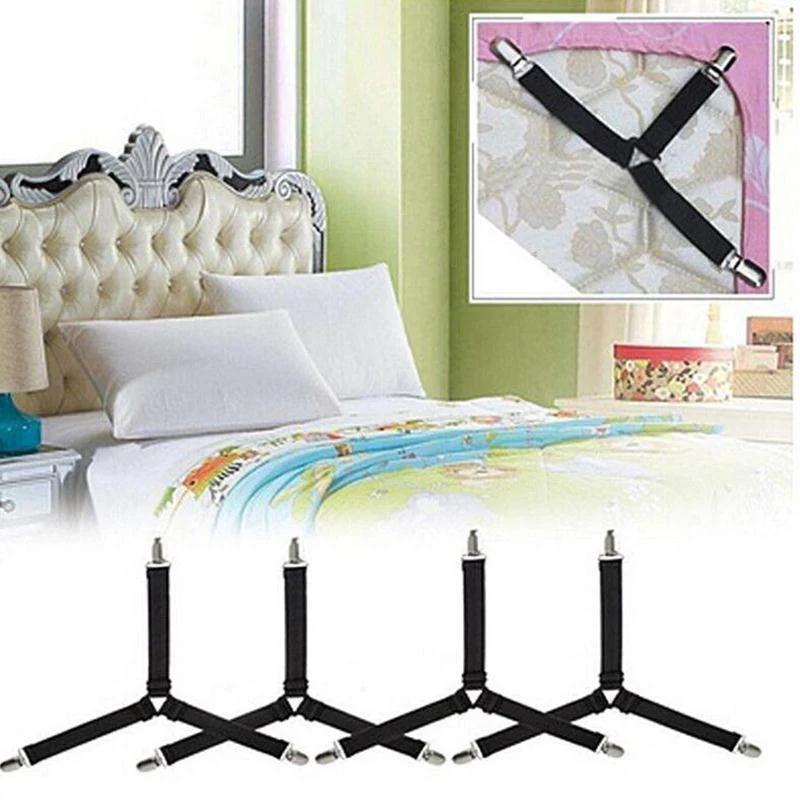 Smart Bed Sheet Clips (4 pieces)