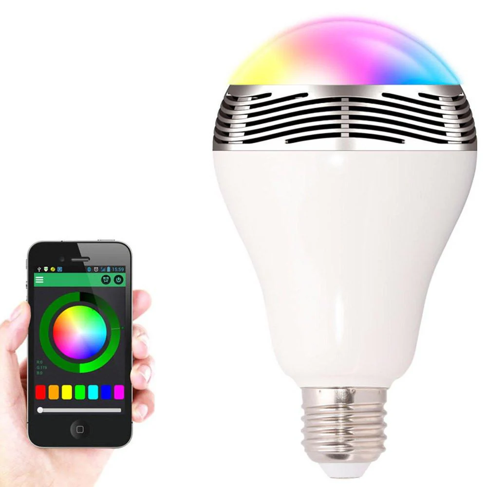 Smart B.T LED Bulb With Audio Speakers - Image 5