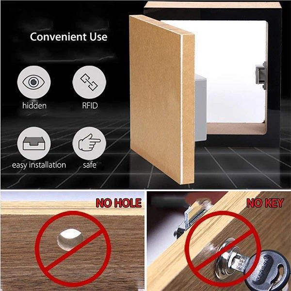 Digital Smart Induction Drawer Lock Set (hidden, no holes, no keys) - Image 2