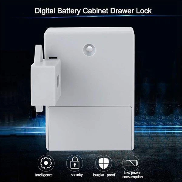 Digital Smart Induction Drawer Lock Set (hidden, no holes, no keys) - Image 4