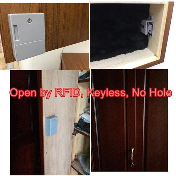 Digital Smart Induction Drawer Lock Set (hidden, no holes, no keys) - Image 5