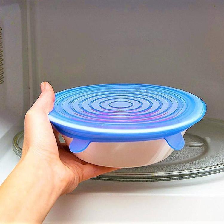 Smart Kitchen "Stretch & Seal" Lids (6 pcs set) - Image 2