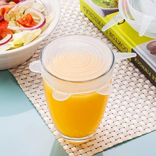Smart Kitchen "Stretch & Seal" Lids (6 pcs set) - Image 3
