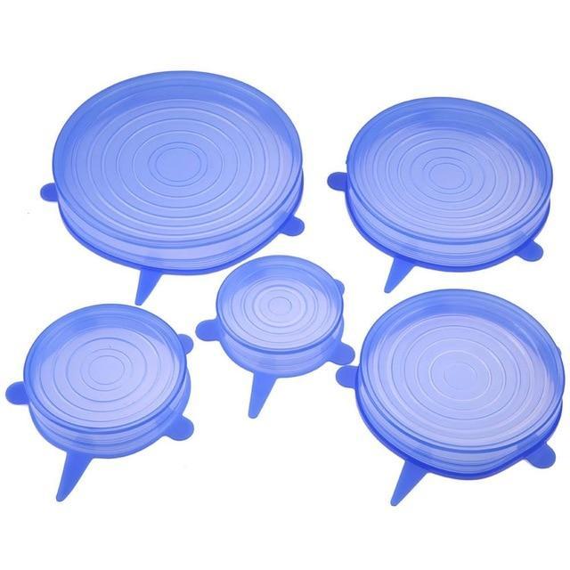 Smart Kitchen "Stretch & Seal" Lids (6 pcs set) - Image 5