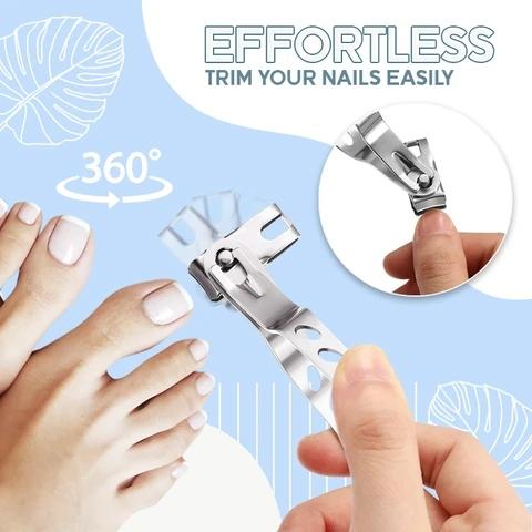 Long Handle Design 360° Rotating Head Smart Nail Clipper - Image 10