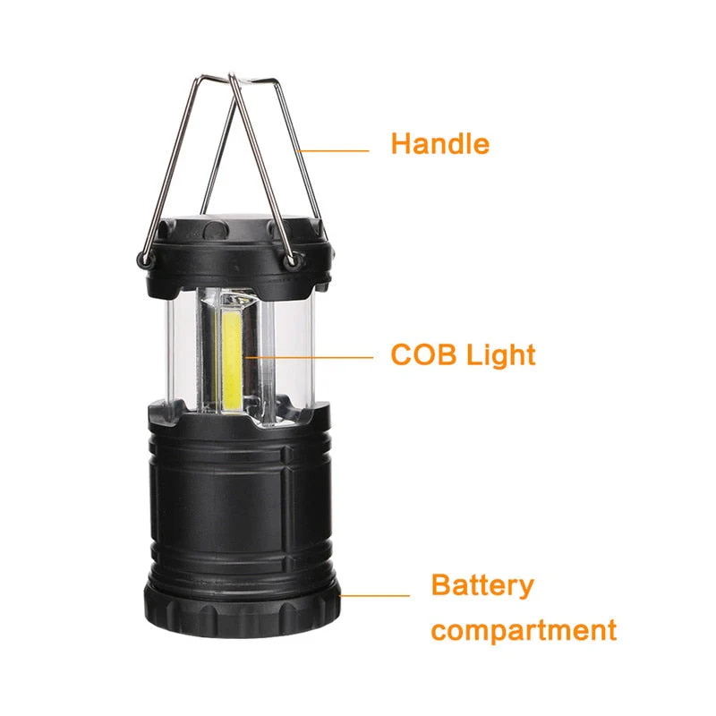 Portable Telescopic PopUp 3*COB Torch Light - Image 11