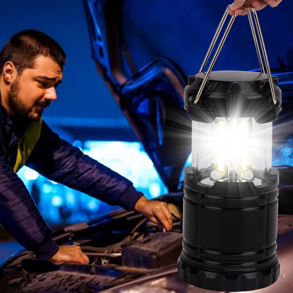 Portable Telescopic PopUp 3*COB Torch Light - Image 7