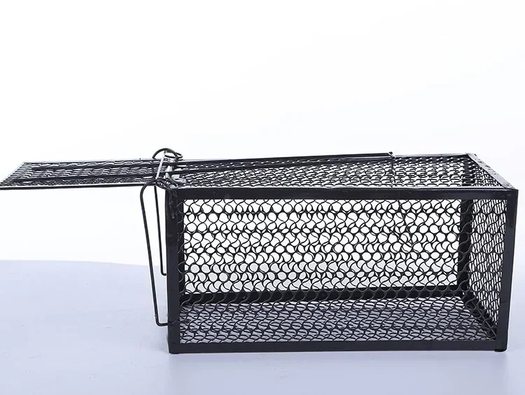 Metal Construction Smart Self-locking Safe and Humane Mousetrap - Image 9