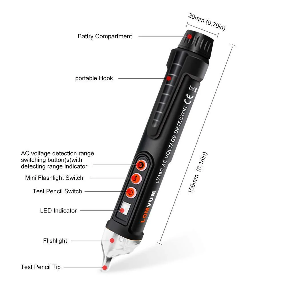 Smart-Sensor Non-Contact AC Voltage Detector - Image 8