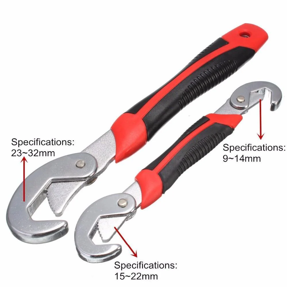Universal Adjustable Wrench 2pcs Set - Image 3