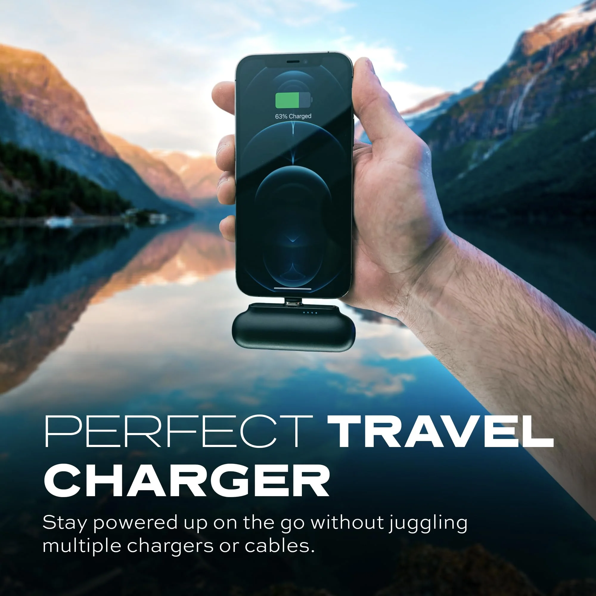Snap-N-Charge 3-in-1 Universal Portable Charger