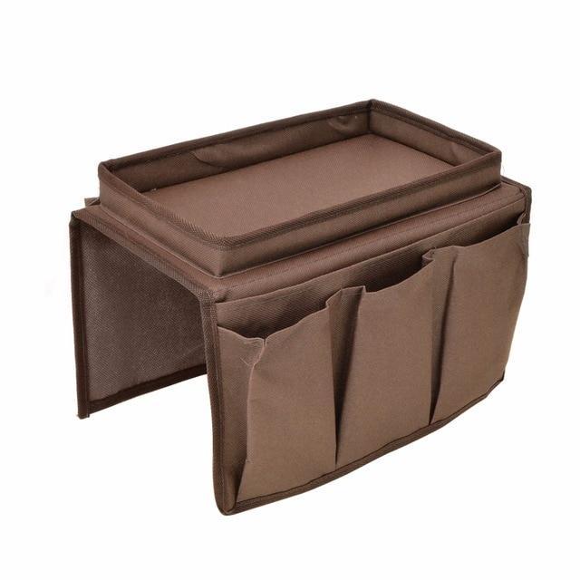 SofaComfort Large Capacity Sofa Armrest Tray & Organizer - Image 3