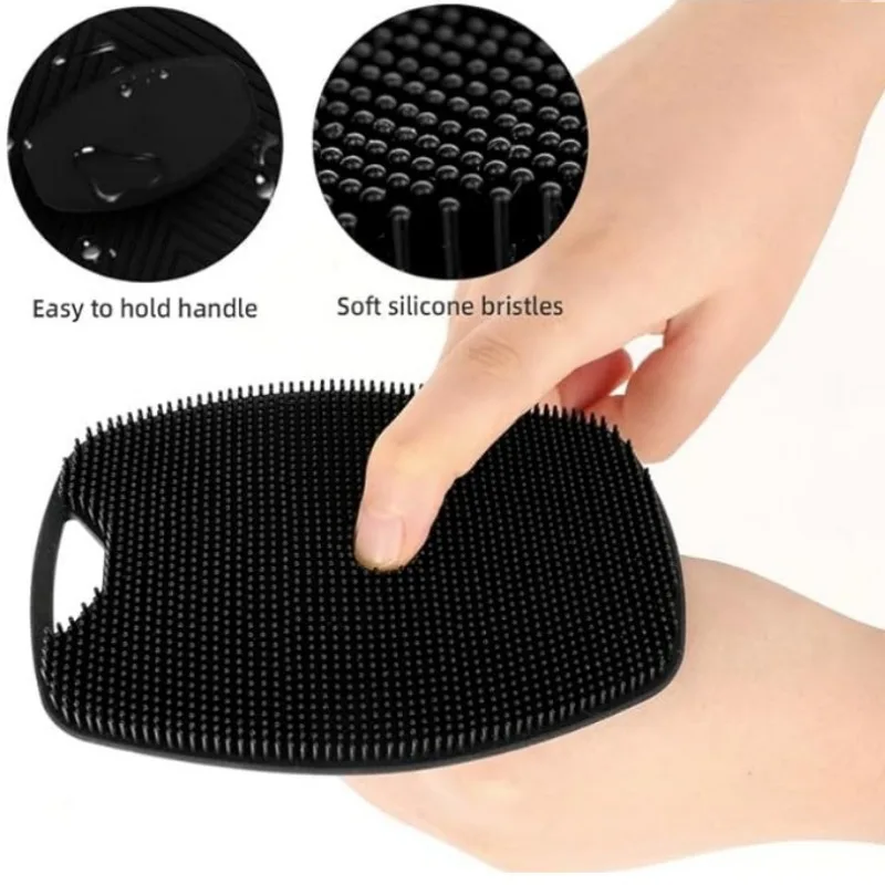 Soft Medical Grade Silicone Body Shower Gentle Exfoliating Brush (2pcs set) - Image 10