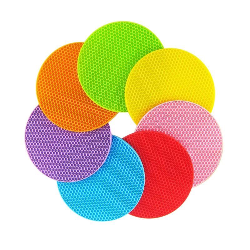 Soft Silicone Kitchen Plum Blossom Heat Insulation - Image 10