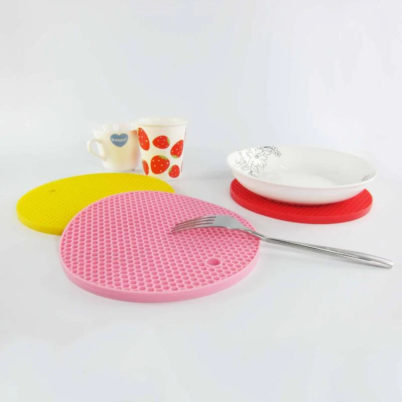 Soft Silicone Kitchen Plum Blossom Heat Insulation - Image 7