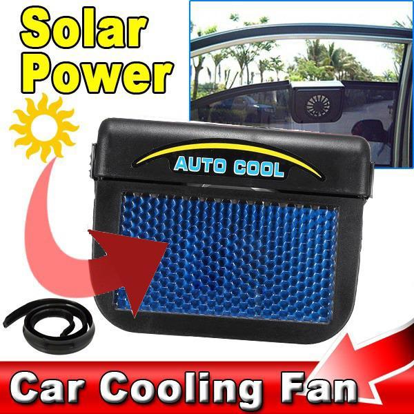 Solar-Powered Window-Mounted Automatic Car Cooler - Image 2