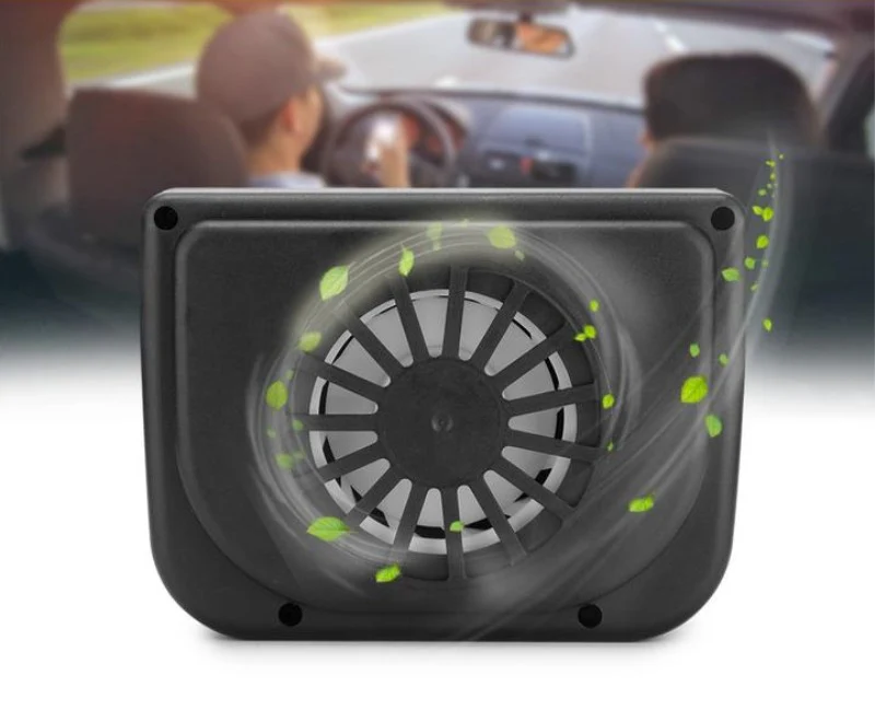 Solar-Powered Window-Mounted Automatic Car Cooler - Image 6