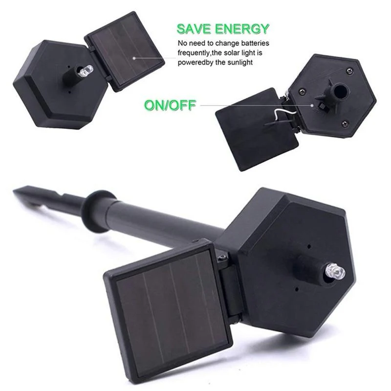 Solar Powered Waterproof Garden Owl LED Lamp - Image 3