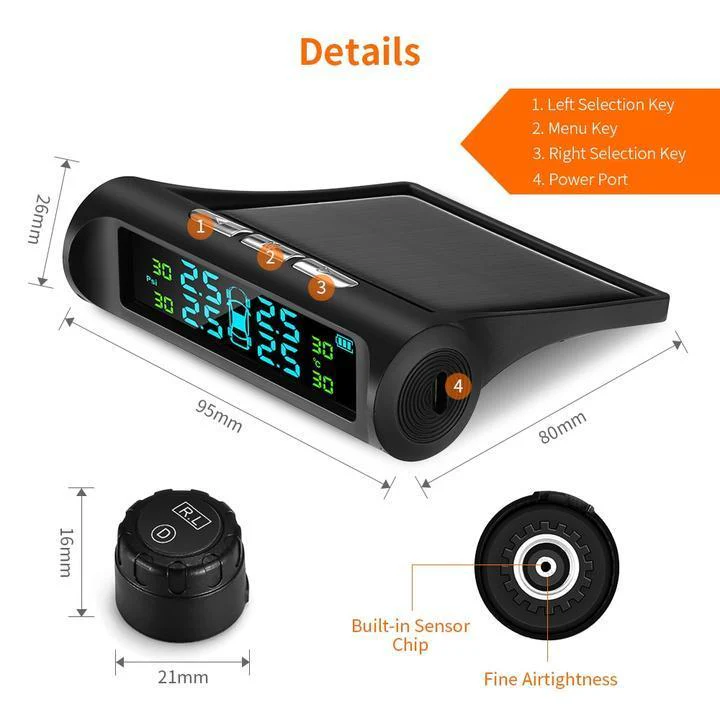 Solar Powered Car Tire Pressure Monitoring System - Image 3